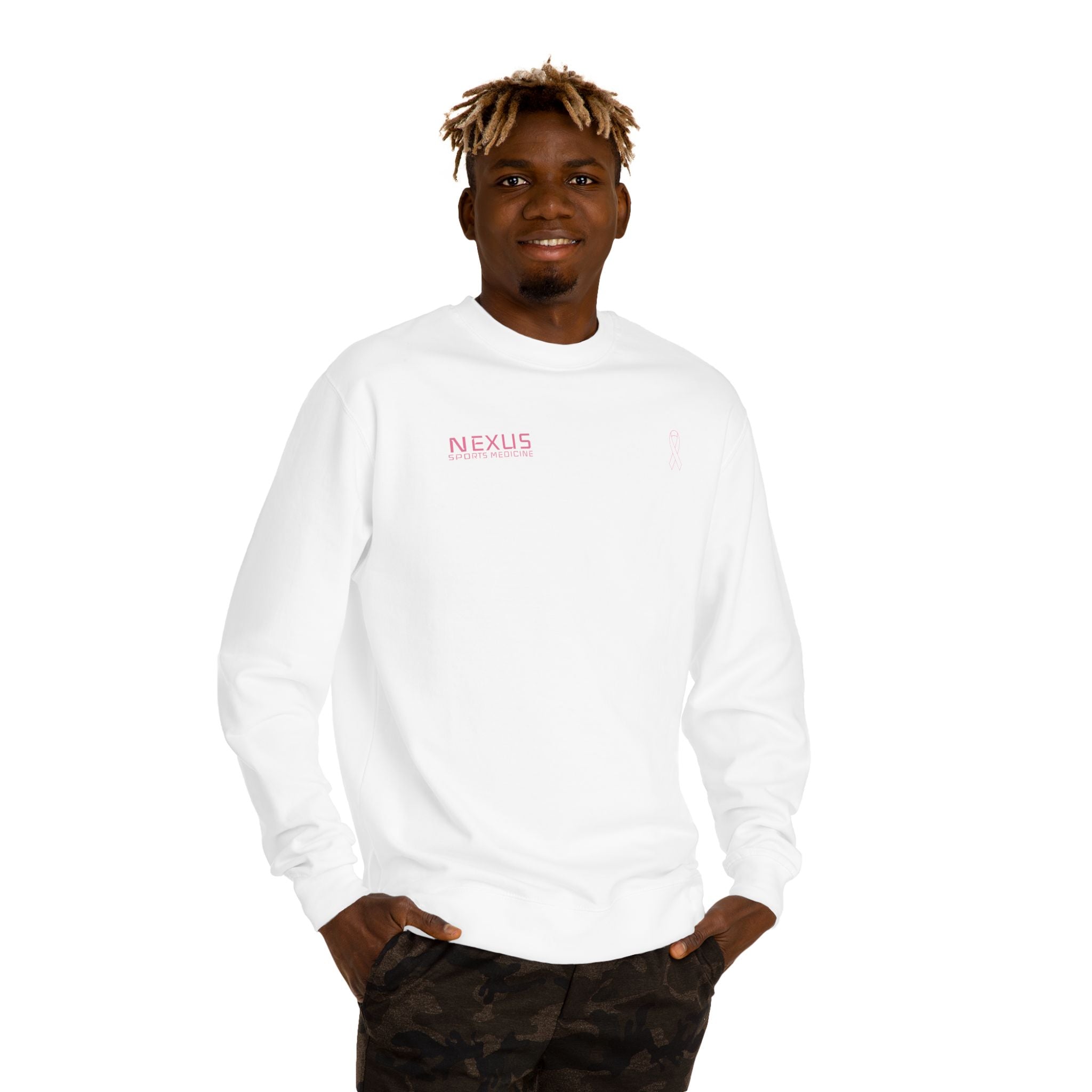 Image of Breast Cancer Awareness Boxing Gloves Sweatshirt