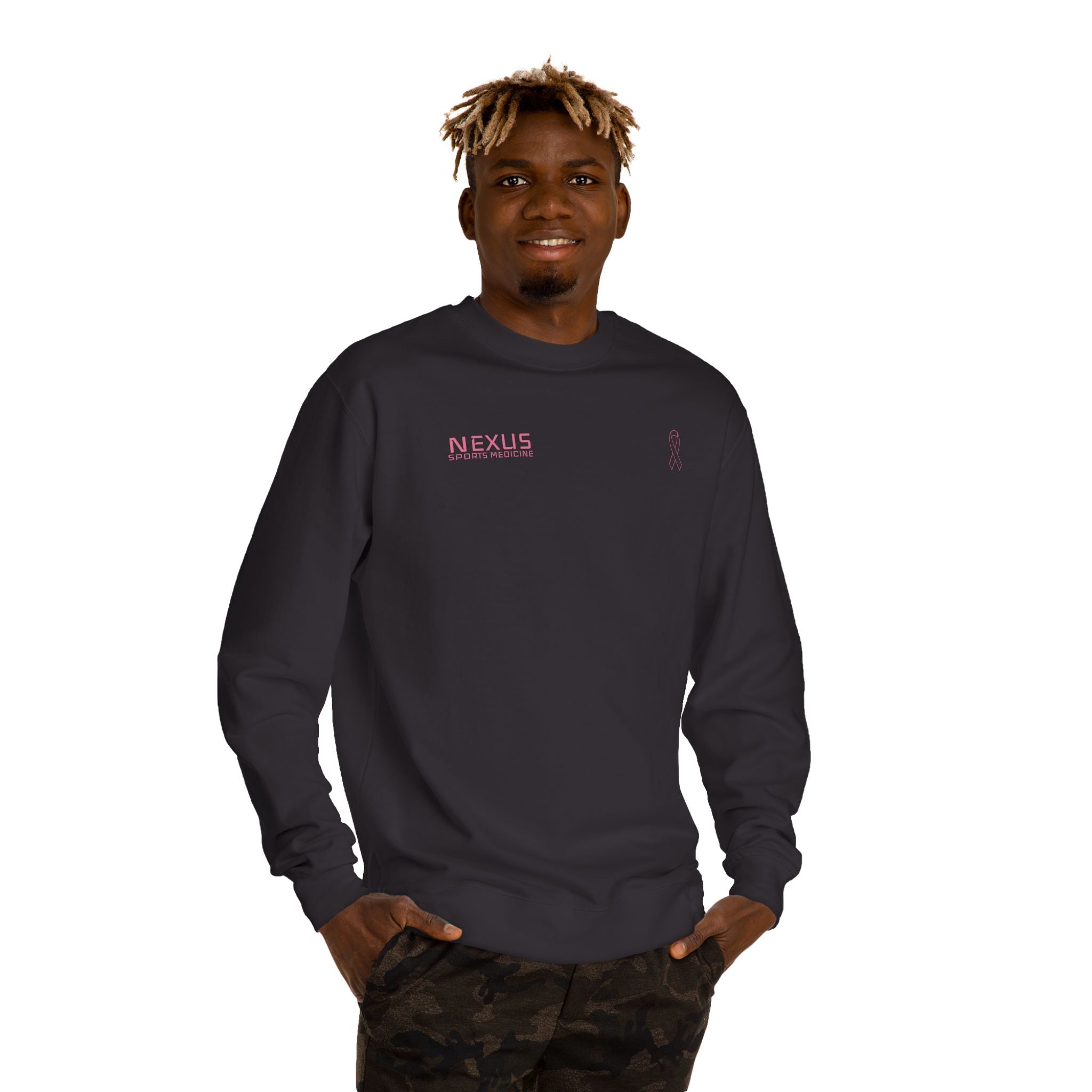 Image of Breast Cancer Awareness Boxing Gloves Sweatshirt