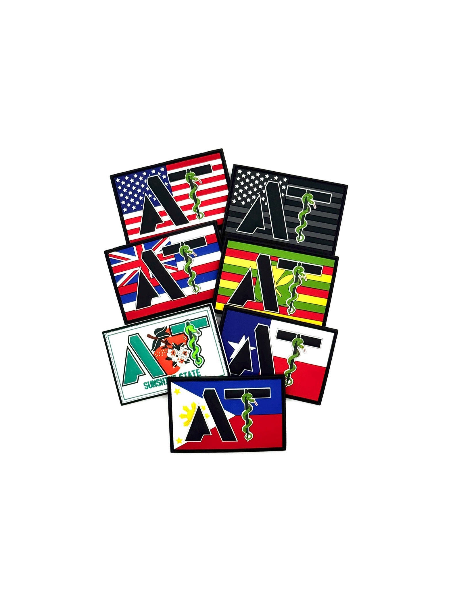 AT PVC Patch: Flag Series
