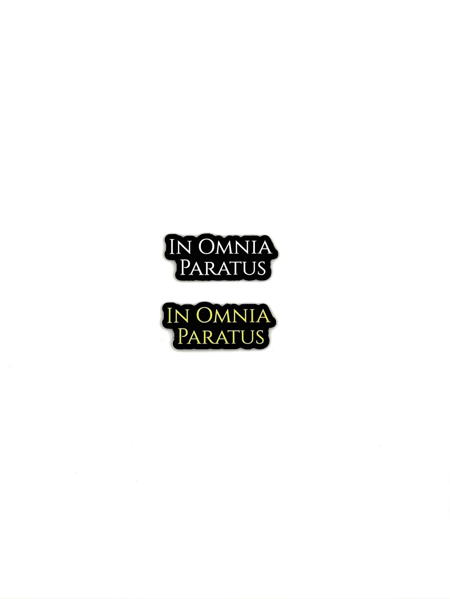 In Omnia Paratus Patch/Sticker