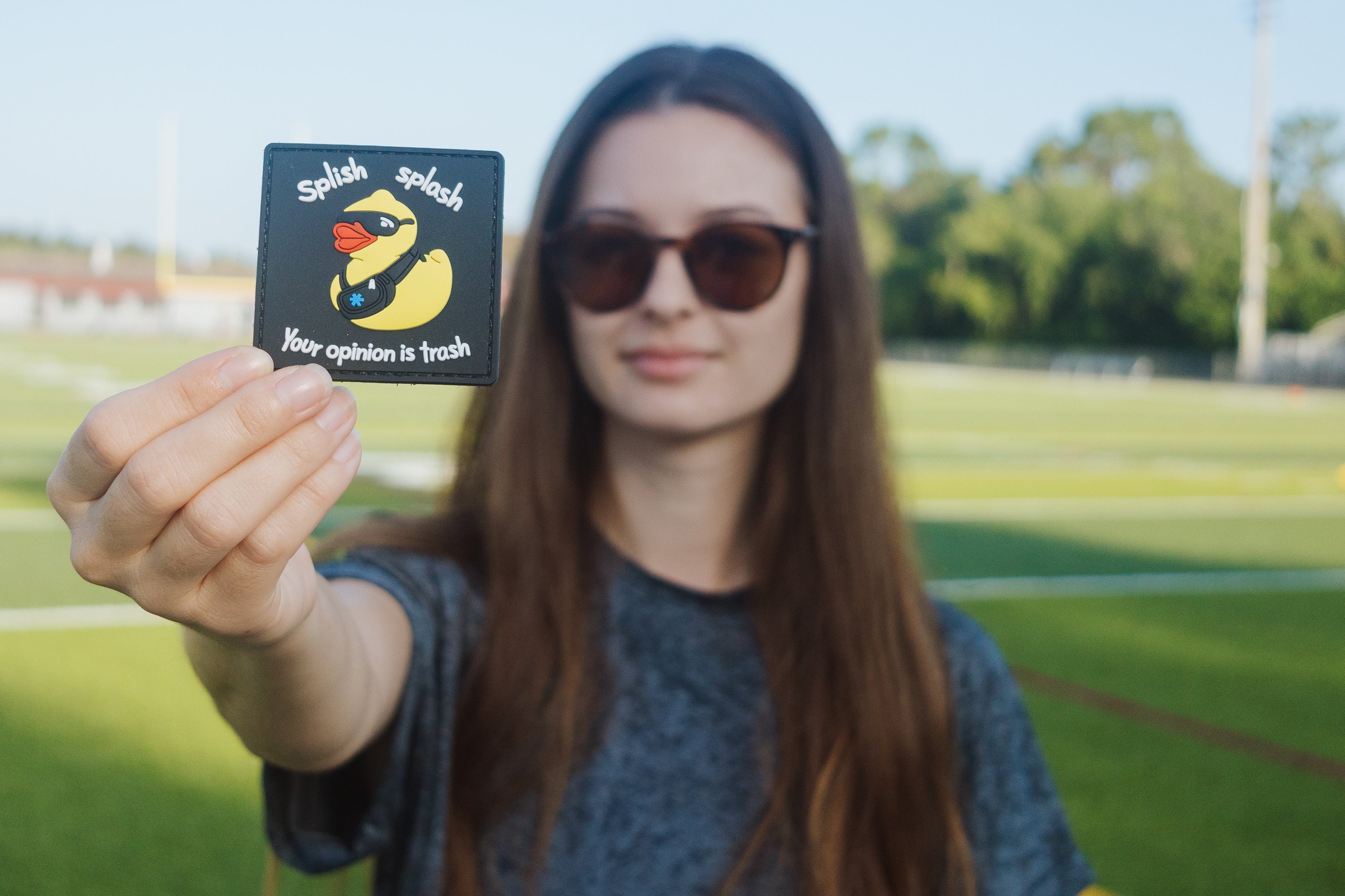 Image of Splish Splash Your Opinion is Trash Patch