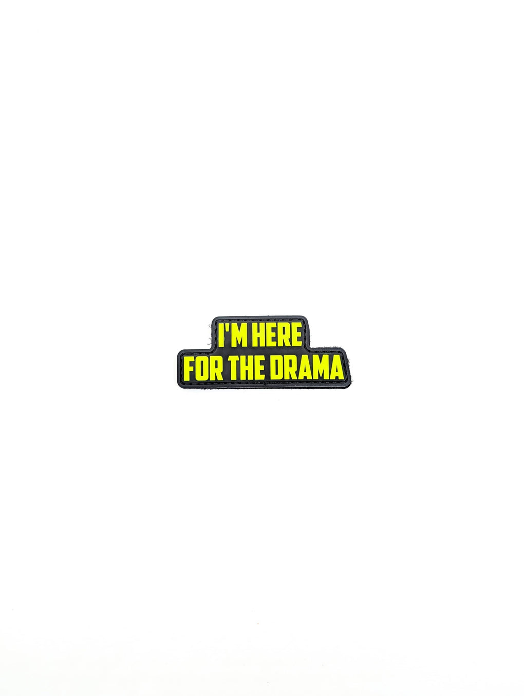 Here For the Drama: Patch + Sticker