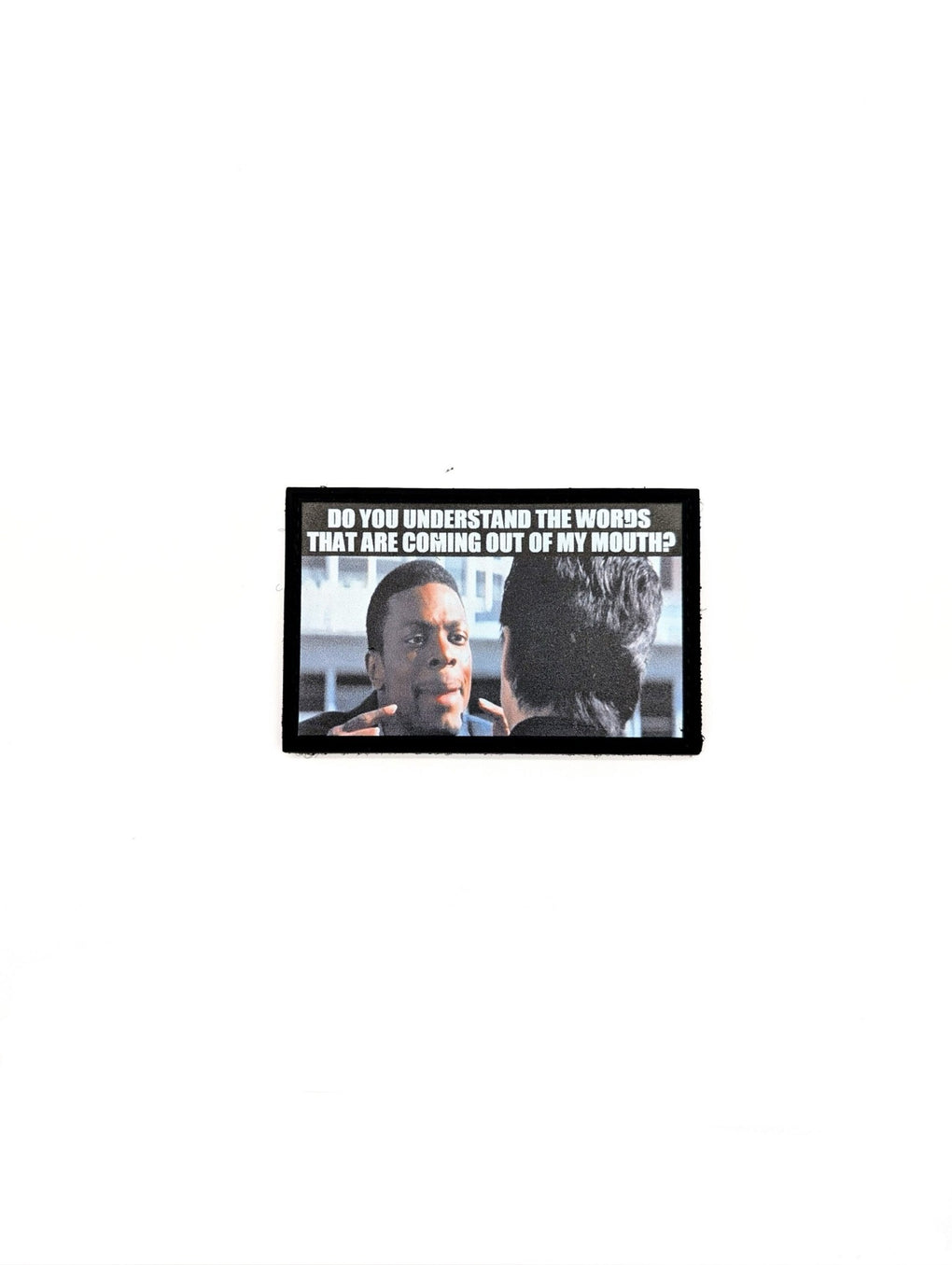 Do you understand the words that are coming out of my mouth?! Patch+Sticker