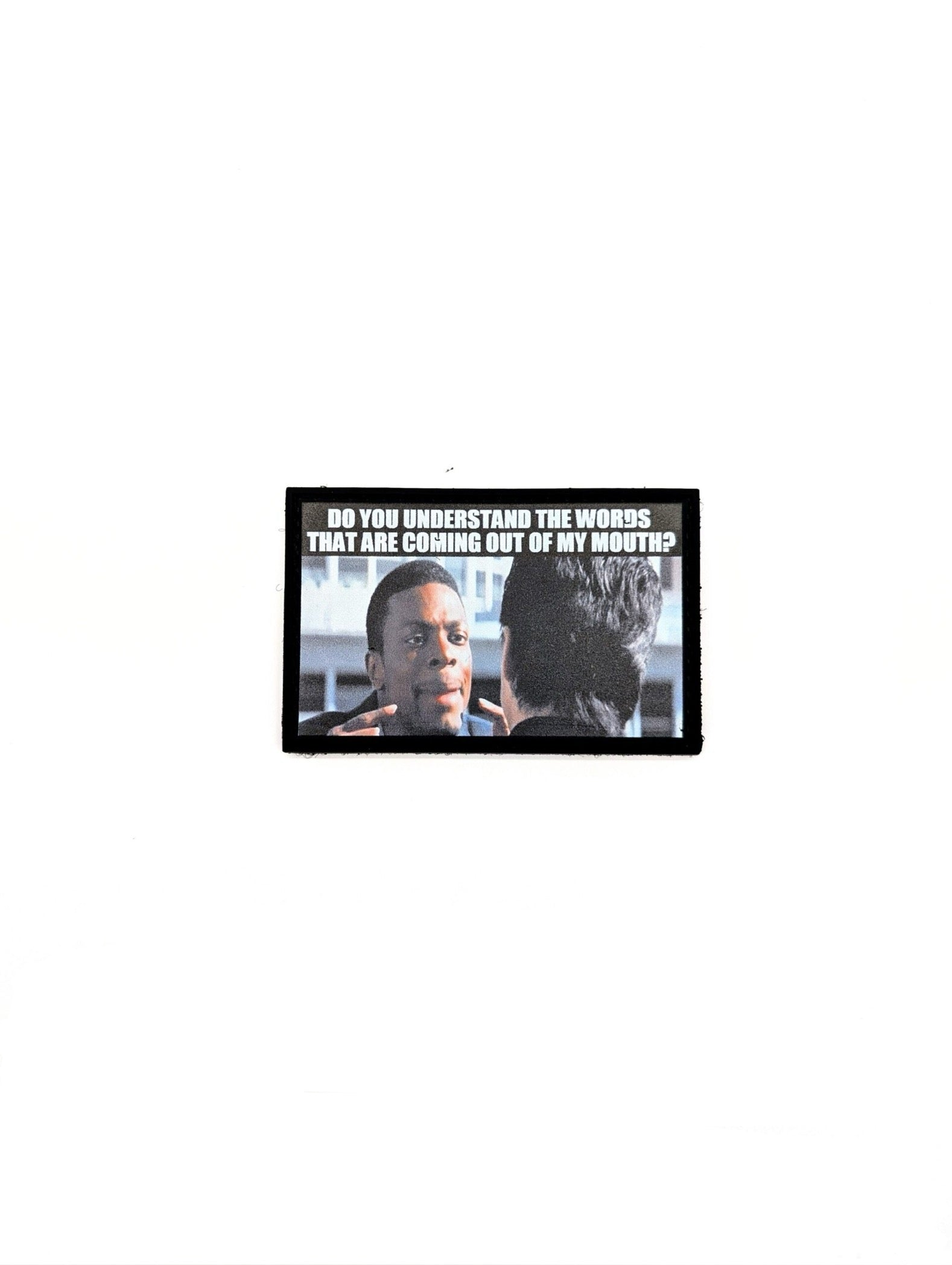 Do you understand the words that are coming out of my mouth?! Patch+Sticker