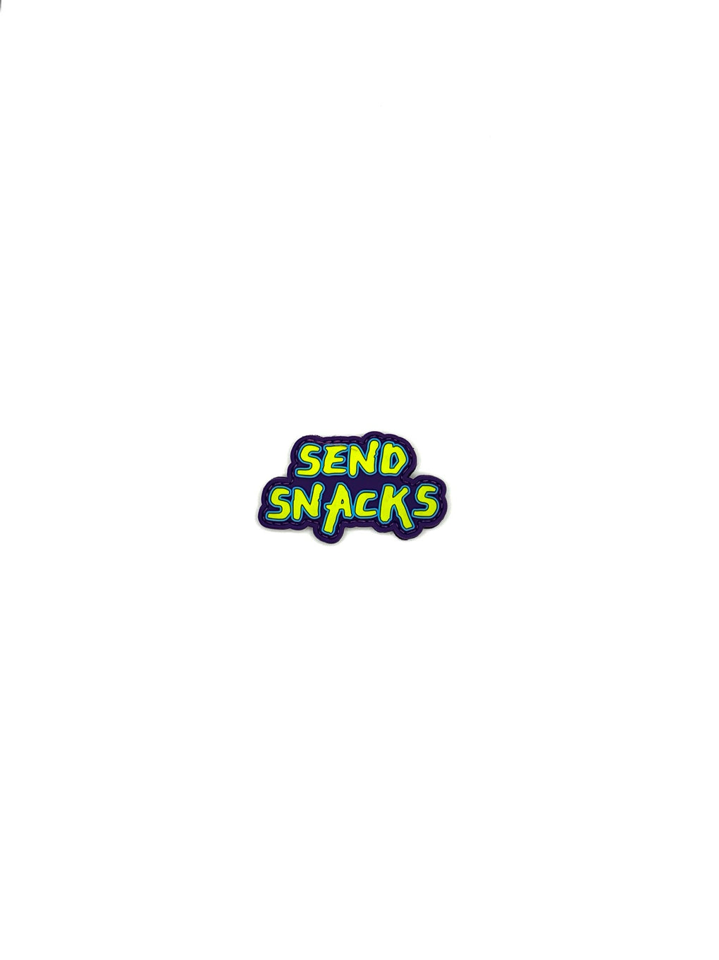 Send Snacks Patch + Sticker